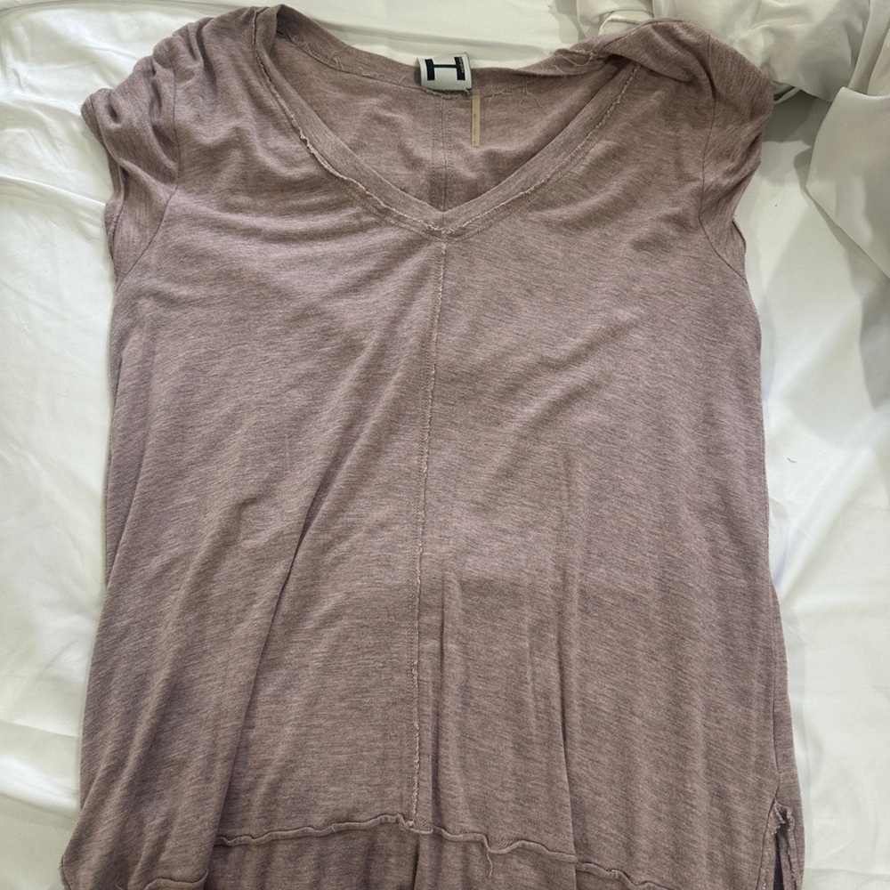 Heathered Mauve Women's Top